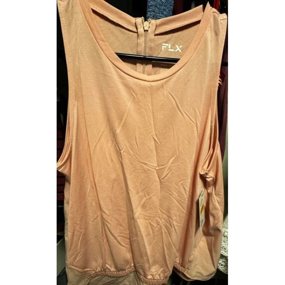 Women FLX / Kohls flowy athletic tank lt pink Sz Med